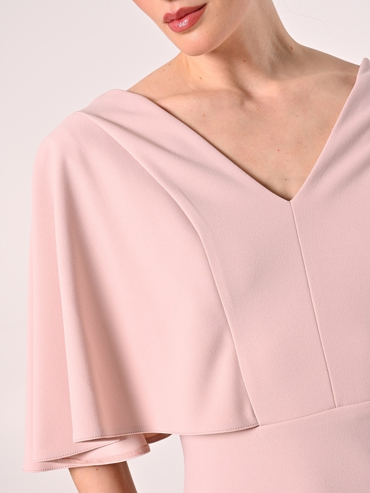 VESTIDO MANGAS VUELO