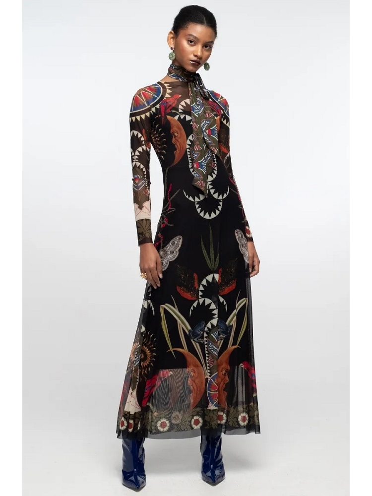VESTIDO LARGO EST MOTIVOS CELESTIALES 2