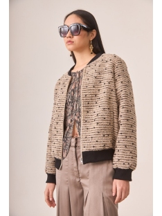 BOMBER FANTASIA TEJIDO TWEED CON LANA