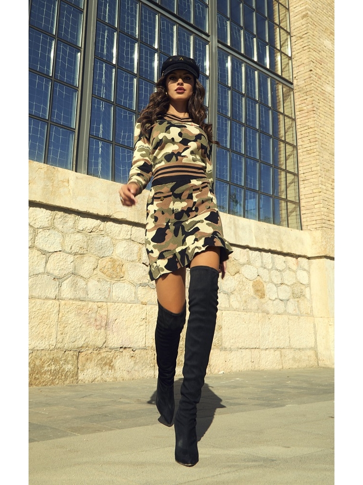 FALDA CAMALENICA ZIRCON