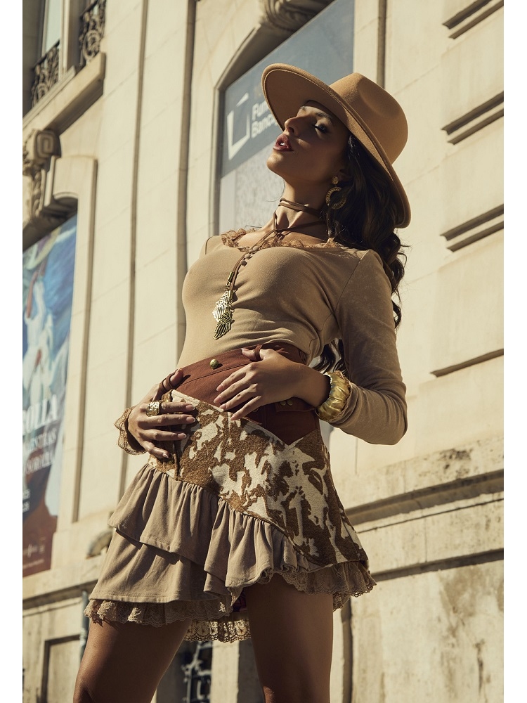 FALDA CAMALEONICA DRAVITA