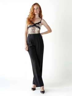 TOP ANIMALIER CON ENCAJE