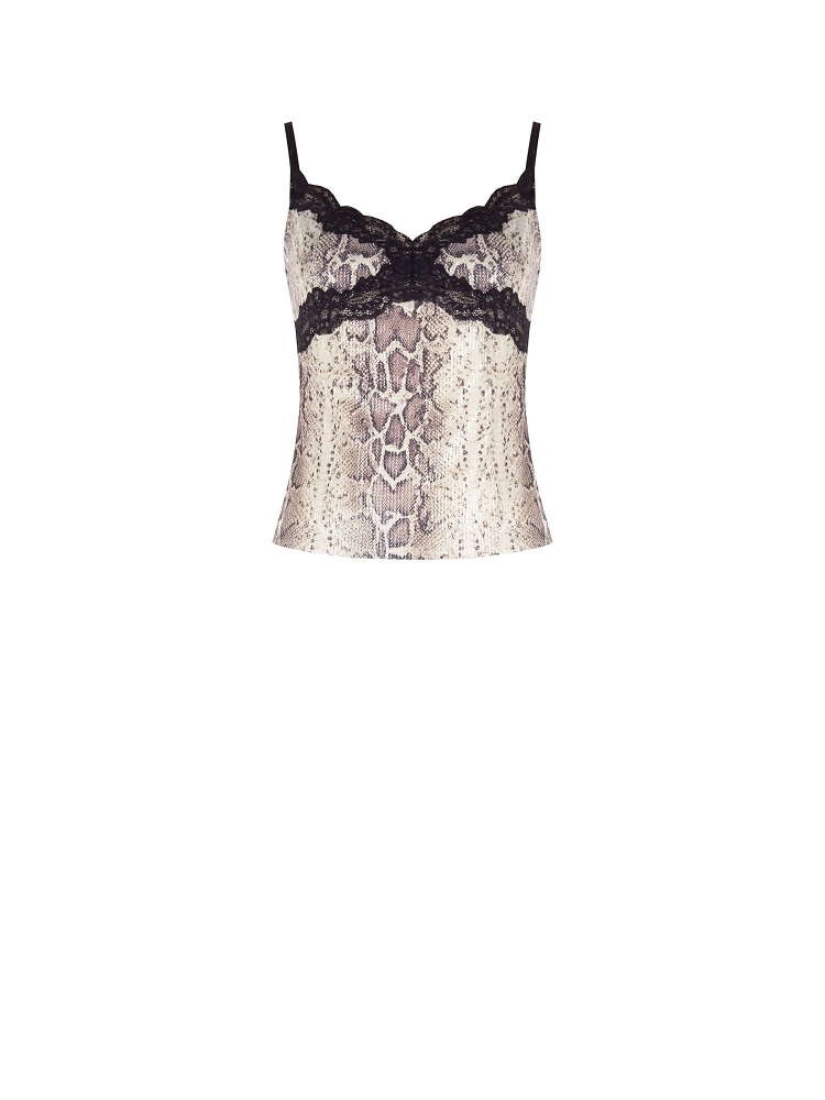 TOP ANIMALIER CON ENCAJE 2