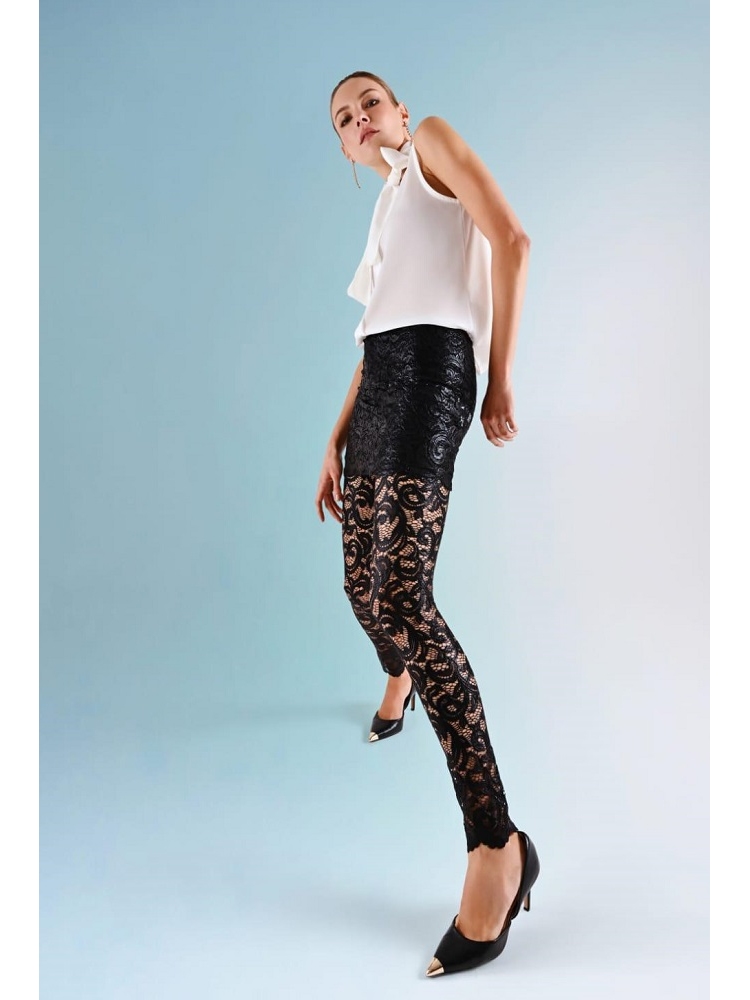 PANTALON   FALDA ENCAJE 2