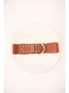 CINTURON CON TACHUELAS Y GOMA EN ESPALDA