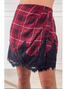 FALDA MINI CUADROS