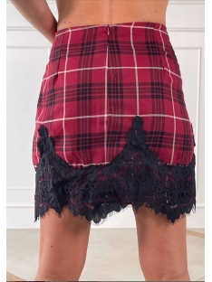 FALDA MINI CUADROS