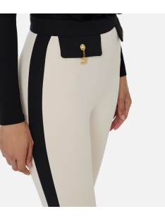 PANTALON BICOLOR DOBLE CREPE