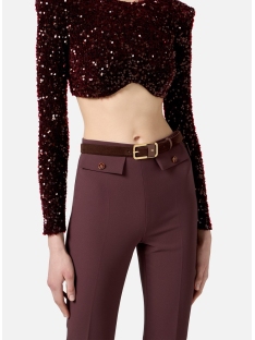 CINTURON PIEL CON LOGO EN RELIEVE