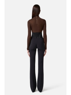 PANTALON DE CREPE CON GANCHOS JOYA