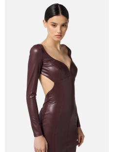 VESTIDO CON ABERTURAS Y GANCHOS JOYA