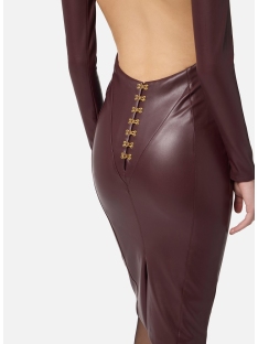 VESTIDO CON ABERTURAS Y GANCHOS JOYA