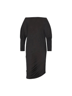 VESTIDO CORTO FRUNCIDO ASIMETRICO