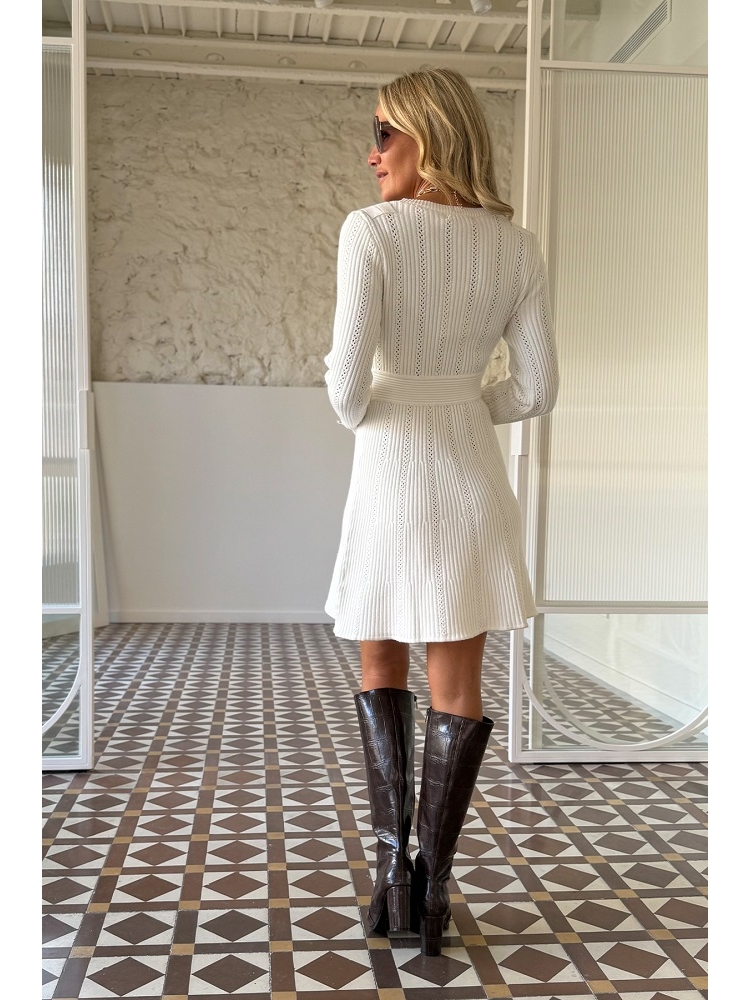 VESTIDO CAMALEONICA MADREPERLA