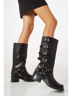 BOTAS CUERO HEBILLAS