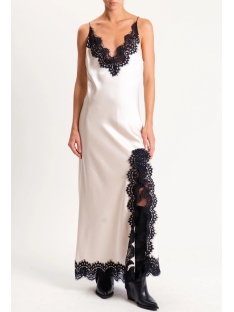 VESTIDO SATEN ENCAJE