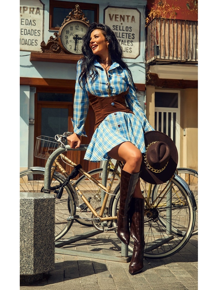 VESTIDO CAMALEONICA GOSHENITA