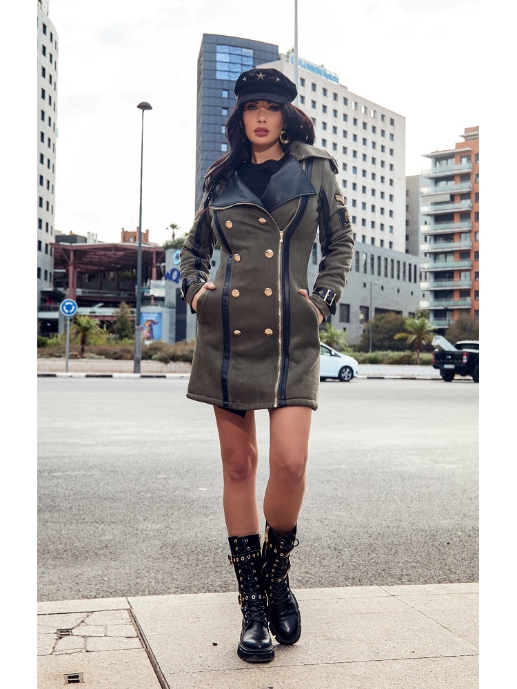 ABRIGO CAMALEONICA OLIVO