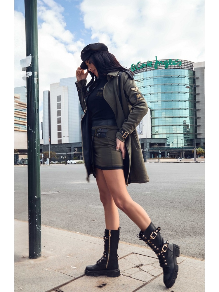 ABRIGO CAMALEONICA OLIVO