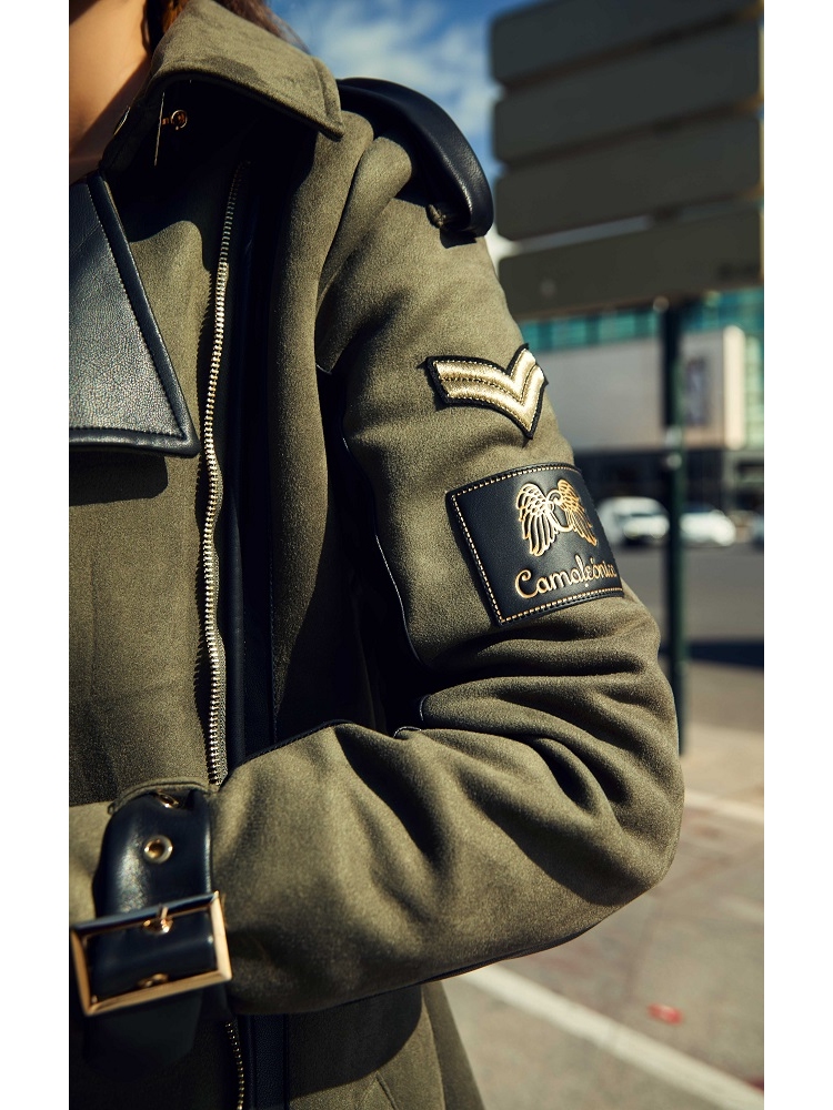 ABRIGO CAMALEONICA OLIVO