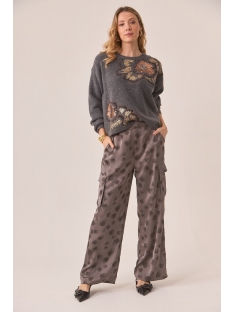 JERSEY C/REDONDO CON FLORES FANTASIA