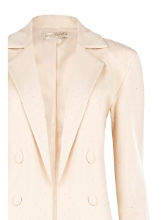 BLAZER ABIERTA CON MICROPEDRERIA