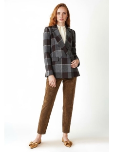 CHAQUETA ENTALLADA CUADROS