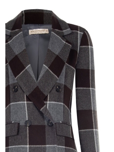 CHAQUETA ENTALLADA CUADROS