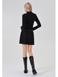 VESTIDO PUNTO  FALDA PLISADA