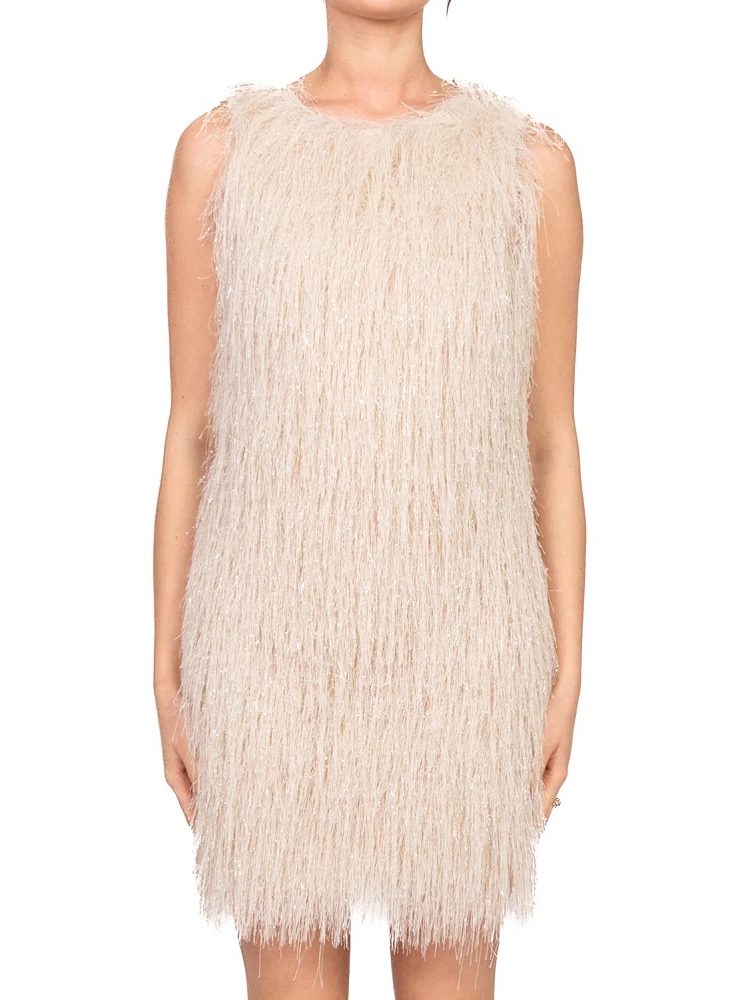 VESTIDO MINI PLUMAS 2