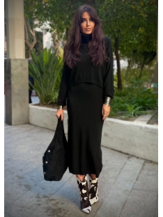 VESTIDO PUNTO CON SUETER