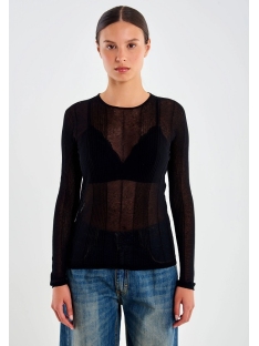 JERSEY TRANSPARENTE CON BRALETTE ENCAJE