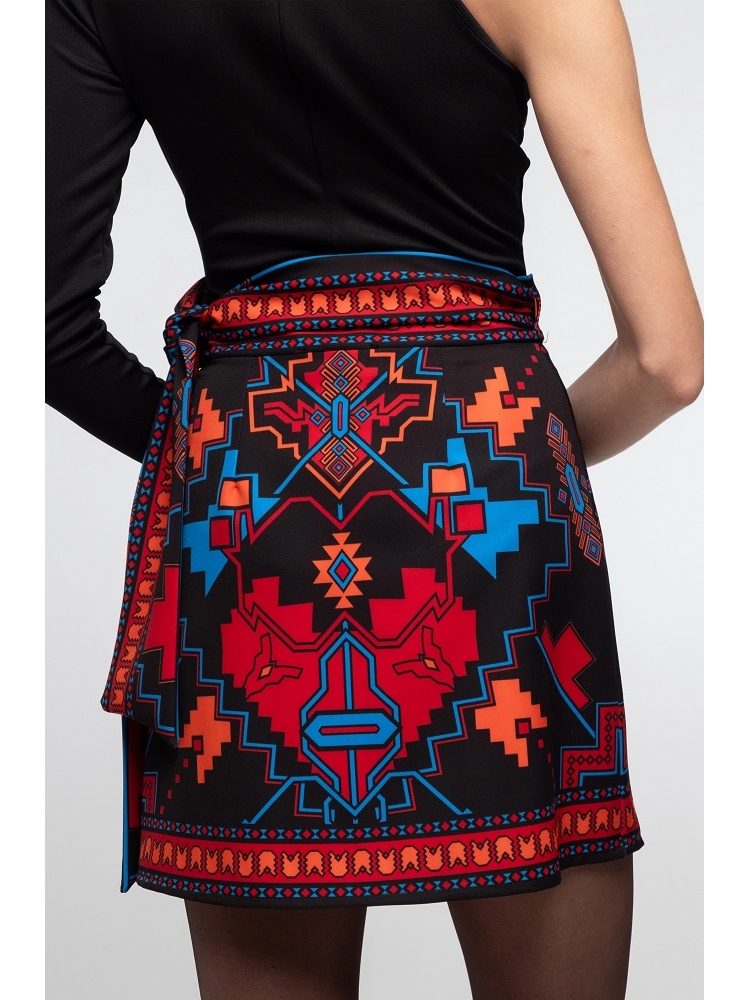 FALDA MINI CRUZADA EST ETNICO