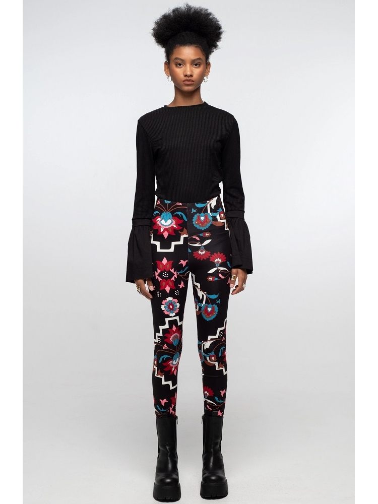 LEGGINS EST GEOMETRICO/FLORAL 2