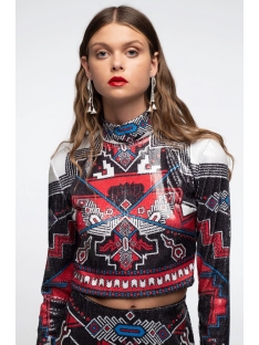 TOP EST C/ALTO LENTEJUELAS