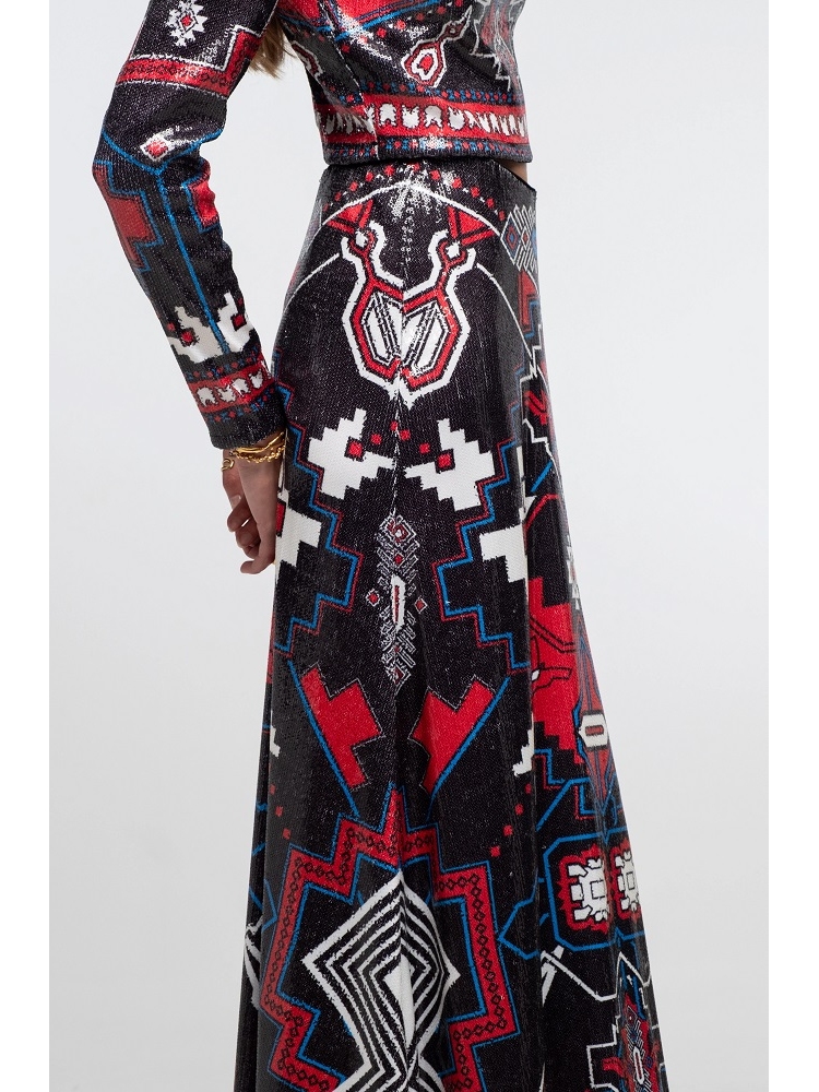 FALDA LARGA CORTE SIRENA