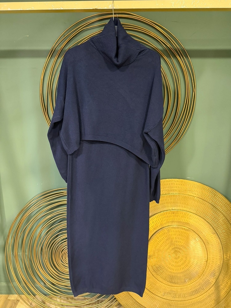 VESTIDO PUNTO CON SUETER 2