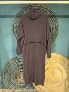 VESTIDO PUNTO CON SUETER