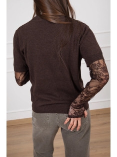 SUETER MANGAS ENCAJE