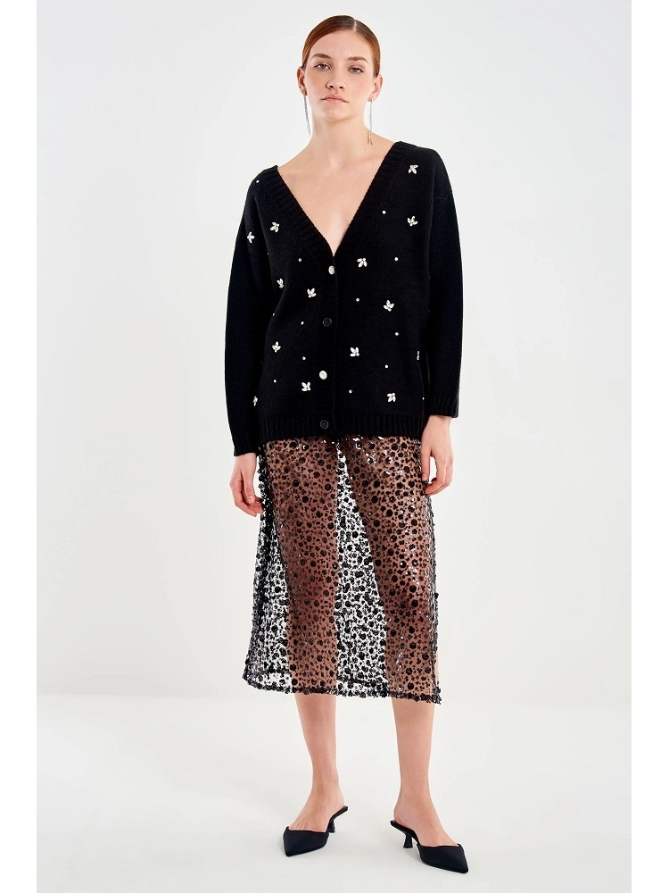 CARDIGAN CON LAZO ESP