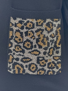 CONJUNTO PUNTO BOLSILLOS LEOPARDO