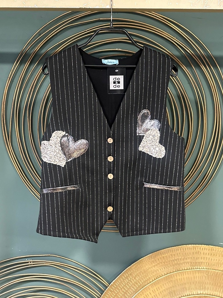 CHALECO RAYA DIPLOMATICA CORAZONES 2