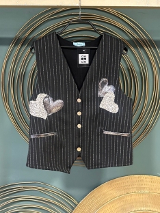 CHALECO RAYA DIPLOMATICA CORAZONES