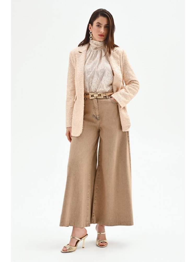 CHAQUETA ABIERTA LENTEJUELAS