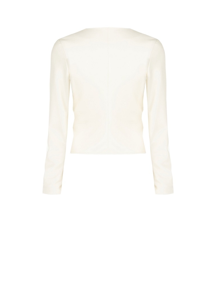 CHAQUETA ENTALLADO CUERO