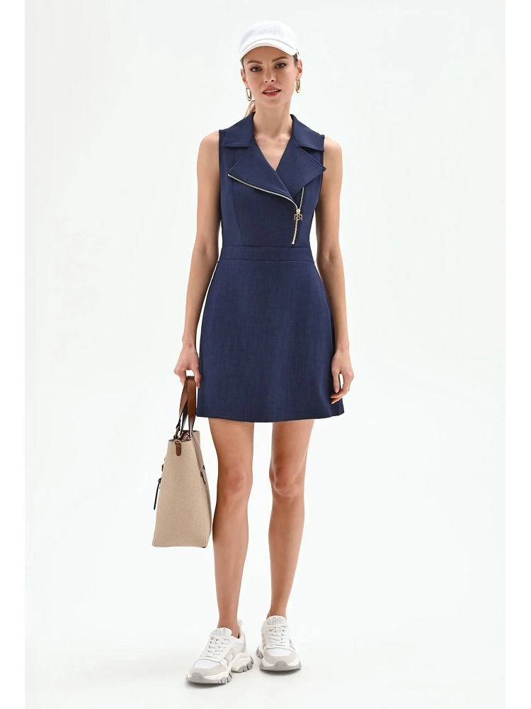 VESTIDO VAQUERO SIN MANGAS CRM 2