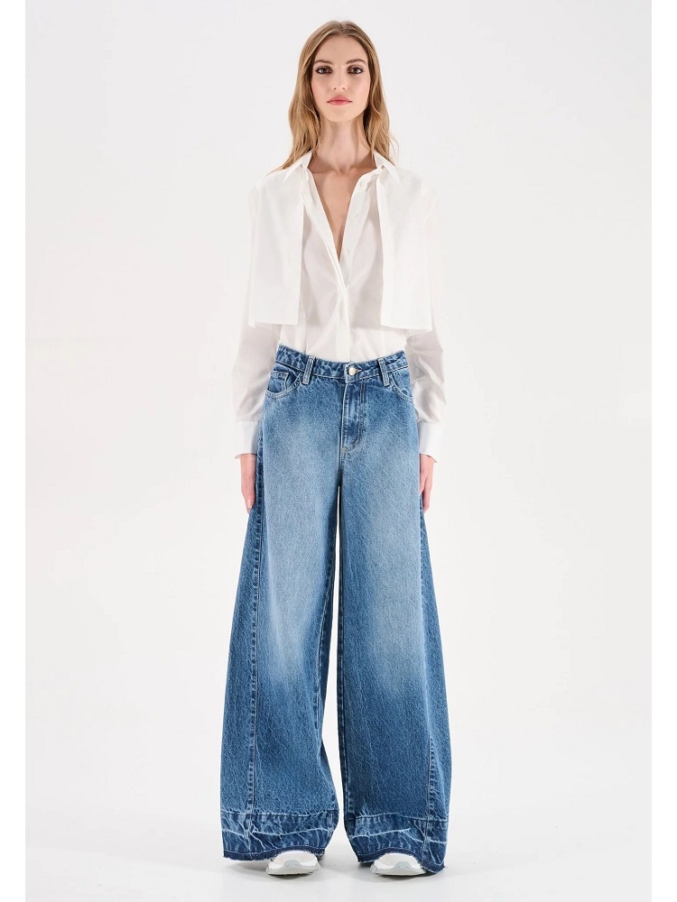 PANTALON VAQUERO PALAZZO