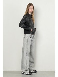 CHAQUETA ECOPIEL COMBI PUNTO