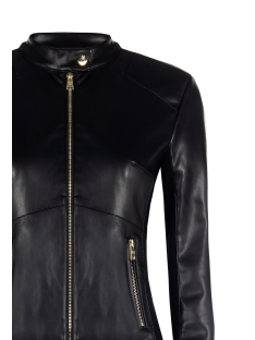 CHAQUETA ECOPIEL COMBI PUNTO