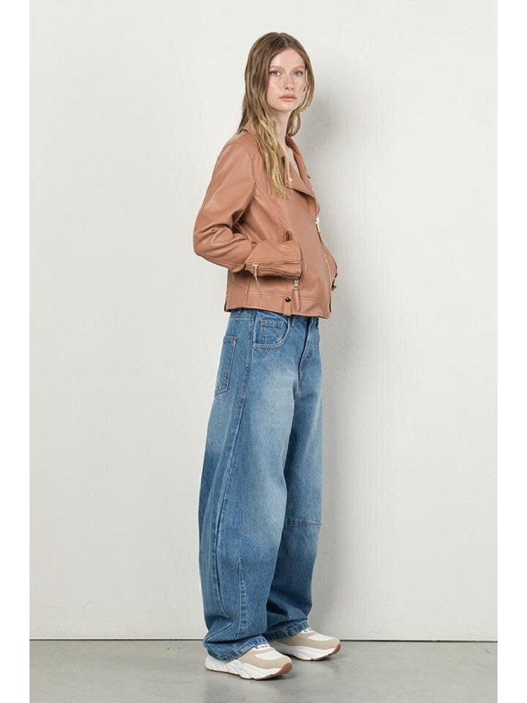 CHAQUETA MOTERA ECOPIEL 2